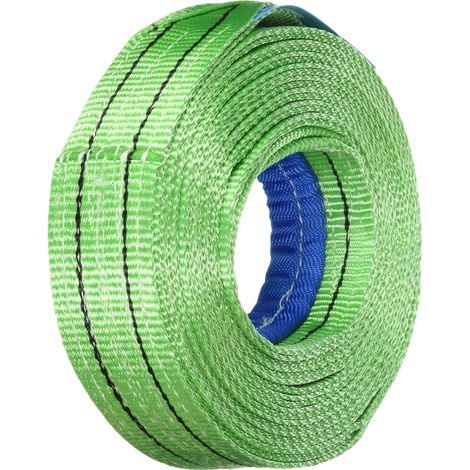 Braun 20062HB - Cinghie di recupero, 2000 kg, lunghezza 6 m, colore: Verde