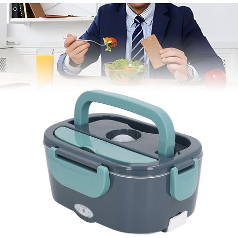 Hervidor eléctrico de acero inoxidable (1,5 l) para oficina y coche con bolsa isotérmica – temperatura constante de 65 °C, controlador de temperatura PTC, cargador de 12 V/24 V (1/5)