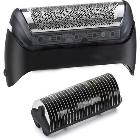 Ersatz-Außenfolie und Innenklinge für Braun Series 1 10B/20B/20S/190S Elektrorasierer-Scherkopf – kompatibel mit der vorherigen Generation der Series 1