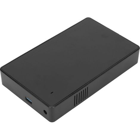 Boîtier externe USB 3.0 pour disques durs/SSD de 2,5 et 3,5 pouces - ultra-mince et léger, vitesses de transfert de 5 Gbit/s, adaptateur secteur américain, compatible avec les ordinateurs de bureau. (1/5)