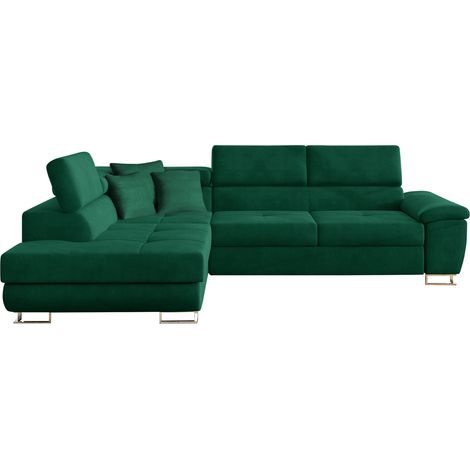 Canapé d'angle Comfivo Ruta II, Kronos 19, Disponible, 270x202x71cm, 0 (1/5)