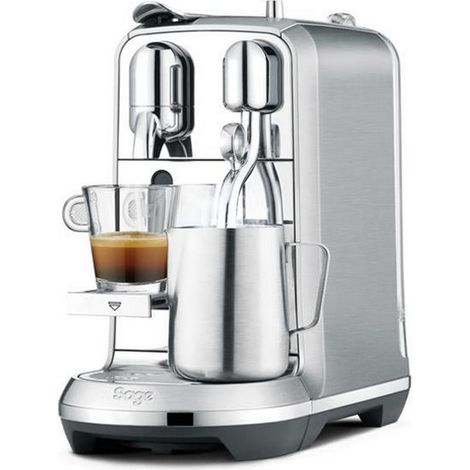 Machine Nespresso Creatista Plus Inox Machine à Café Espresso Avec Buse Vapeur Automatique - Sage (1/5)