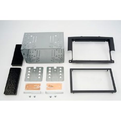 Kit Facade Autoradio KA965 2DIN compatible avec Mitsubishi Colt 04-08 - Noir