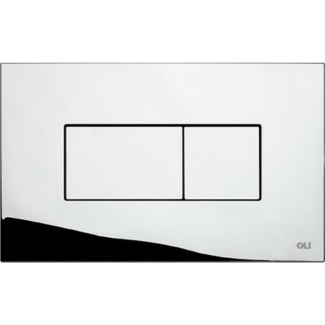 Oli Pneumatikknopf 641004 – Glänzendes Chrom – Modernes Design – Wassersparend (1/3)