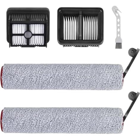 Accessori compatibili con l'aspirapolvere Dreame H12 Pro / H12 Dual per solidi e liquidi: Set di accessori di ricambio da 5 pezzi (2 spazzole rotanti, 2 filtri di ricambio, 1 spazzola per la pulizia) (1/5)