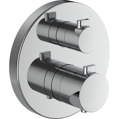 LAUFEN MEDA Mitigeur de bain à 2 poignées, thermostat, encastré,