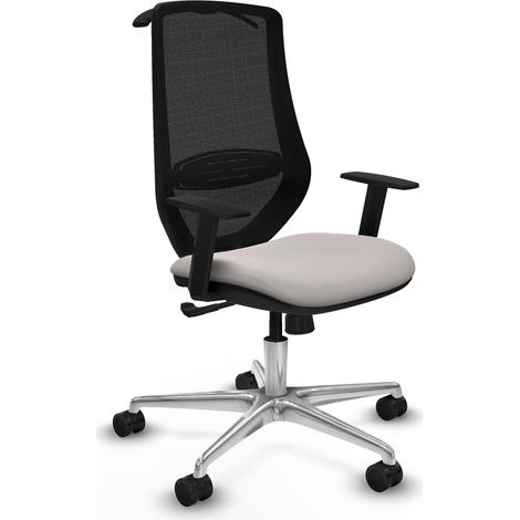 Piqueras y Crespo Mardos Chaise de Bureau Blanc Confortable