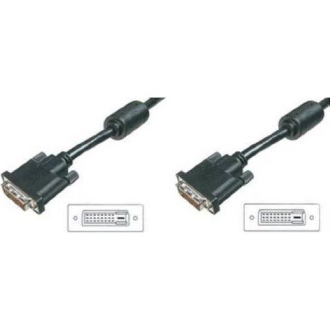 Digitus Cable Adaptador DVI Dual 5m Negr (1/5)