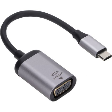 Adaptateur JORINDO USB-C vers VGA (Type-C mâle vers VGA femelle) pour Windows (1/5)
