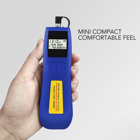 Détecteur de puissance optique portable -50dBm à +26dBm pour tests de fibre en ingénierie télécom (1/5)