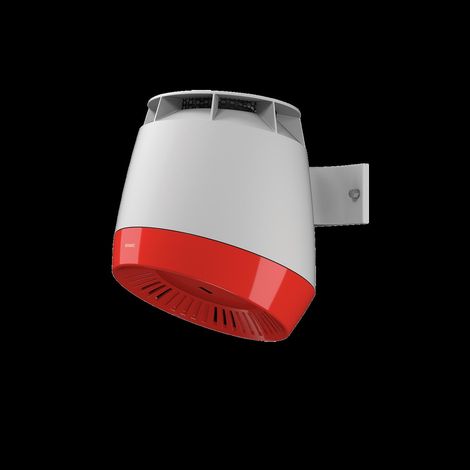 KWC Haartrockner, F5, Kunststoff, IR, 280x331x307 mm, Hgrau/signalrot, 230 VAC (1/2)