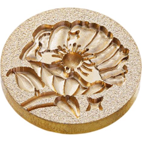 1 sceau à cacheter, motif relief peint à la flamme, collection Océan, pour invitations et emballages cadeaux, accessoire de personnalisation (1/5)