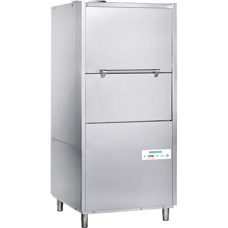 Lave-Batterie Panier 650x700 avec Break Tank - Hauteur Passage 670 mm - Hoonved