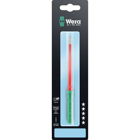 Wera  Kraftform  Kompakt  VDE  3067  iS  TORX®  Take  it  easy  SB,  Edelstahl  -  05006591001