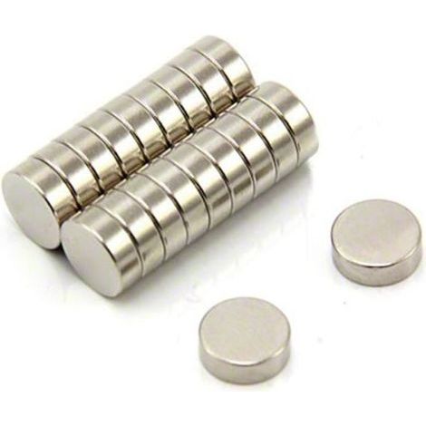 Aimant néodyme 25 aimants néodyme N52 disque 8x3mm (1/3)
