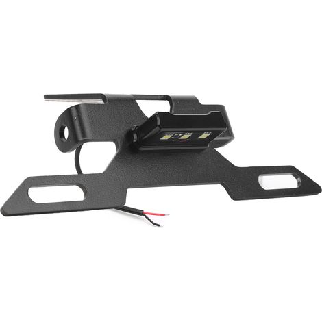 Plaque d'immatriculation support kit arrière pour YAMAHA YZFR6 2017-2020, éliminateur de garde-boue, accessoire moto (1/5)