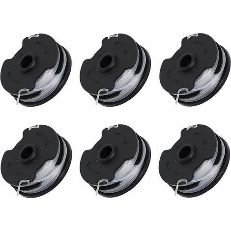 6er-Pack Ersatzspulen für Akku-Freischneider – 1,65 mm Faden, 8,3 m Länge – Umweltfreundliches ABS-Material – Kompatibel mit Parkside PRTA 20-Li C3 – IAN351753 (1/5)