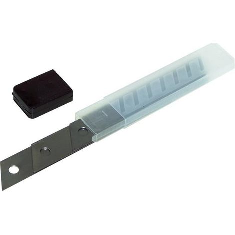 OSTRZE WYMIENNE 18MM OPAKOWANIE 10 SZT. DOZOWNIK PLASTIKOWY