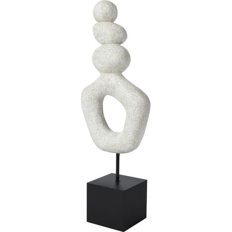 Kaemingk Deko-Statue Polyresin weiß 32 cm Dekofigur