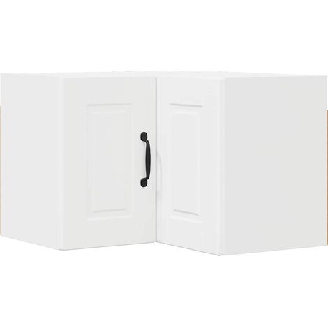 Meuble mural de cuisine,Armoire de cuisine Blanc 57 x 57 x 40 cm Bois d'ingénierie CFW12911 (1/5)
