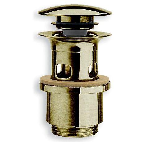BONDE UP&DOWN LAVABO AVEC TROP PLEIN 25-49 mm VIEUX BRONZE - CRISTINA ONDYNA BUP0492