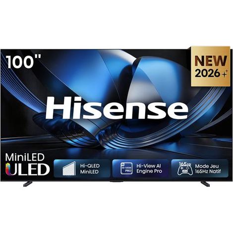 TV Hisense Mini LED 100U7Q 253 cm 2025