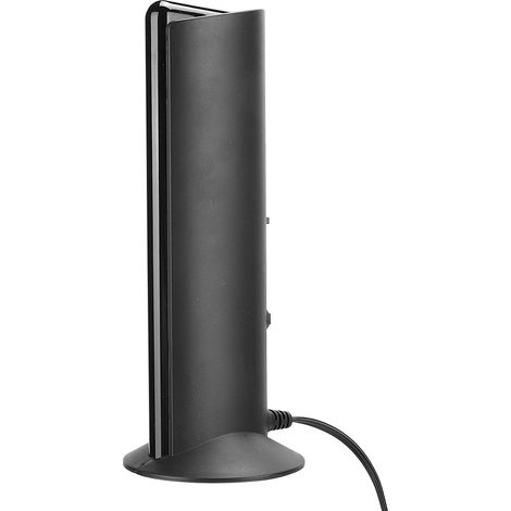 Auricular inalámbrico FM, micrófono incorporado, base de carga, para TV, ordenador, consola de videojuegos, personas mayores (1/5)