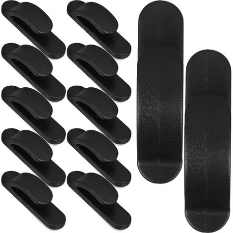Lot de 6 crochets muraux autocollants patères et crochets