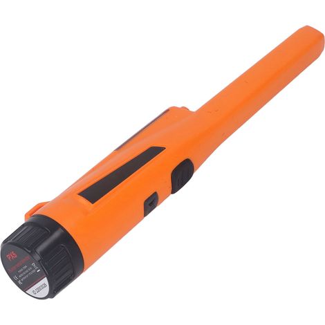 Détecteur de métaux Pinpointer IP66 Étanche Portatif à Main avec Lampe LED Orange (1/5)