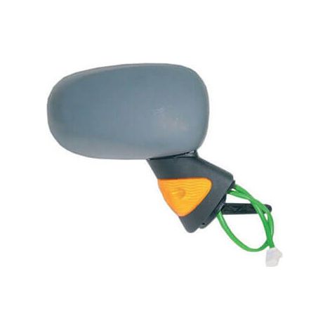 Rétroviseur électrique droit à peindre avec sonde chauffant Renault Modus 2004-2008