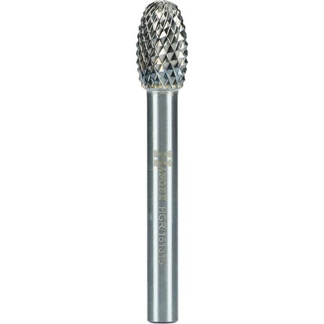 Fresa de carburo gota 10 x 16 mm pulida