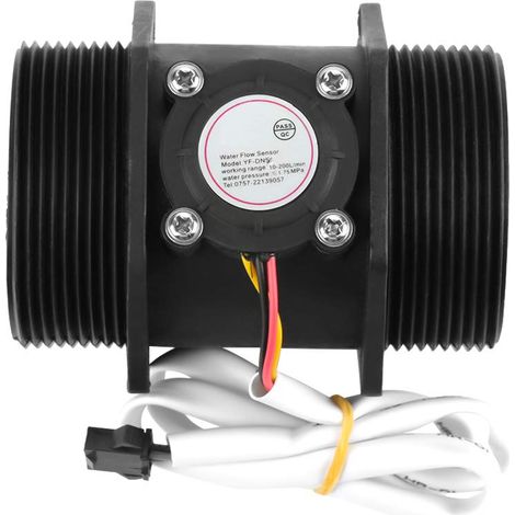 Débitmètre à turbine, DN50 G2 "Compteur, détecteur de débit d'eau pour chauffe-eau et système de traitement de l'eau DC 4,512 V (1/5)
