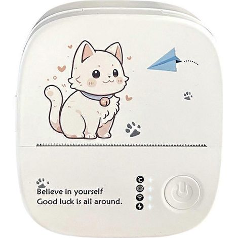 Imprimante thermique Bluetooth portable, imprimante de poche pour la maison, imprimantes Thermarote sans fil, mini imprimante d'autocollants (1/5)