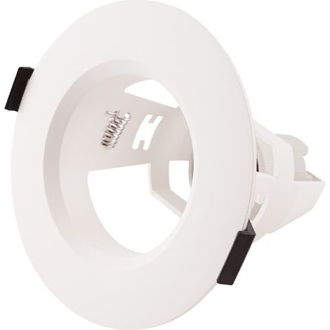 Portalámparas empotrables Ø120mm E27 blancas GSC