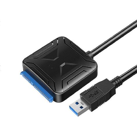 Adaptateur USB vers SATA pour disque dur, compatible hot-swap et USB 3.0 (1/4)