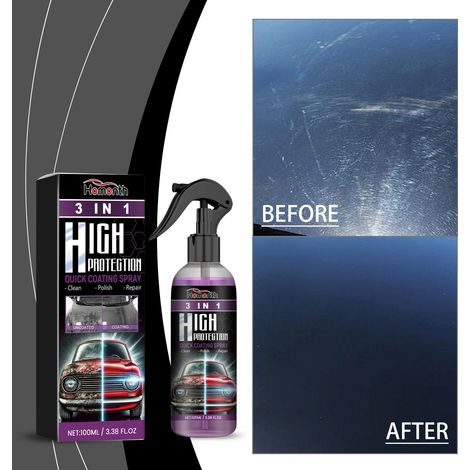 Multi-effect 3-in-1 Coating Spray, Protective Spray, Oil-resistant, Water-resistant, Stain-resistant, Cleaning Spray -- 100ML -- BIEMMEDUE (1/5)