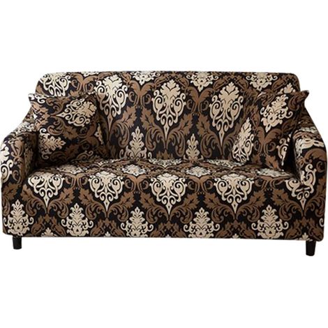 Housse de canapé imperméable extensible anti-poussière, protection coussin pour canapé 3 places. (1/5)