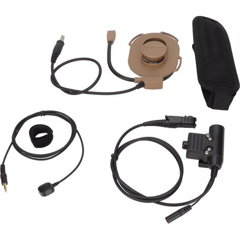 Casque micro unilatéral pour moto avec PTT U94 et micro doigt, compatible MOTOROLA XiR P6600 P6620 DP2400 MTP3250 (1/5)