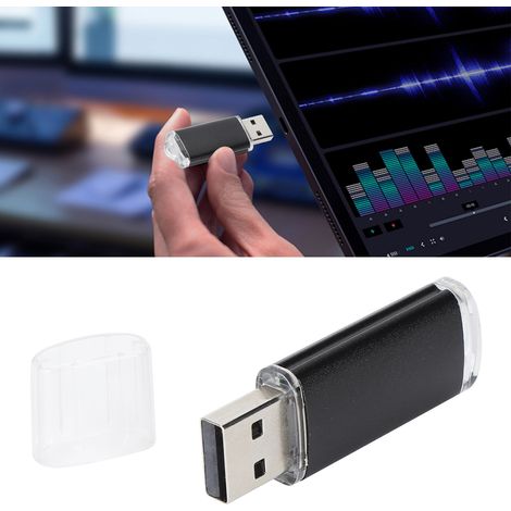 Clé USB 16GB Transparente Portable Mémoire Flash pour PC et Tablette