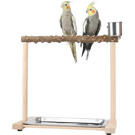 Station de tir au poivron, station d'entraînement en bois massif pour parc d'attractions, pont suspendu à bascule pour oiseaux, présentoir à jeux de puzzle amusants (1/5)