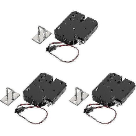 serrures électromagnétiques 12 V 2 A, force de maintien de 150 kg/330 lb, sécurité intégrée, commande de porte électromagnétique S (1/5)