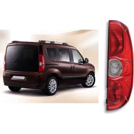 Faro trasero derecho Fiat Doblo, Opel Combo, portón trasero, 51830564, 712203721110, LLH231  2009-2014