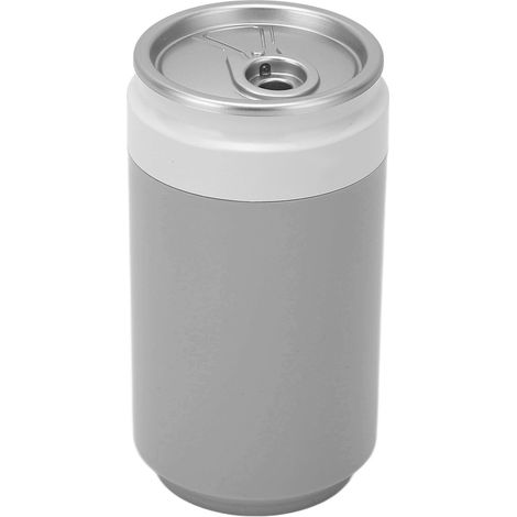 Extrem leiser USB-Diffusor für ätherische Öle mit Luftbefeuchter und Verdampfer, ausgestattet mit LED-Leuchten für Auto, Büro, Reisen, Zuhause und Fahrzeug (grau) (1/5)