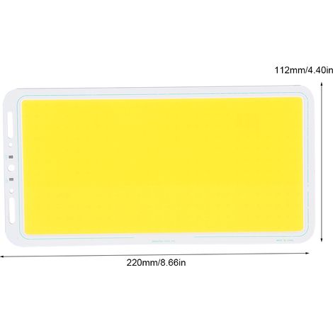 12V 70W 7000lm COB-Panel-LED-Streifenleuchte, weiches und ausgewogenes warmweißes Licht (1/5)
