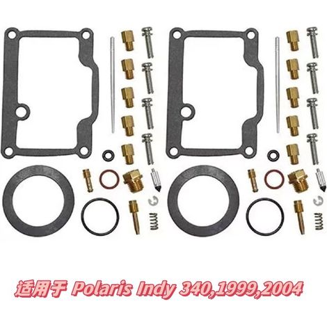 Kit de réparation de carburateur pour Polaris Indy 340, 1999, 2004