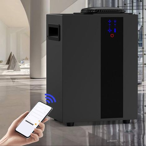 Diffusore di oli essenziali da 800 ml, compatibile con sistemi HVAC, con connessione Bluetooth e controllo tramite app, ideale per casa, KTV e hotel - Spina USA 100-240V. (1/4)