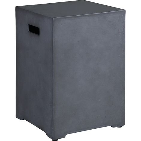 Cache bouteille gris anthracite en MGO pour gaz – SEROZA (1/5)