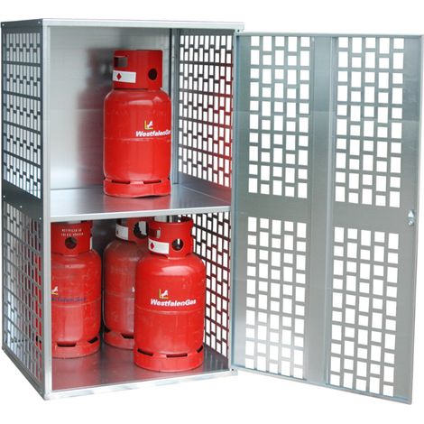 Bauer Südlohn Dépôt de bouteilles de gaz GFD-L 1, galvanisé