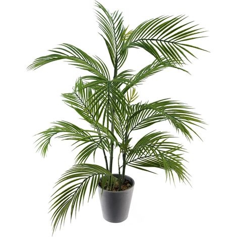 90cm Artificial Palm Tree in Decorative Planter (1/5)