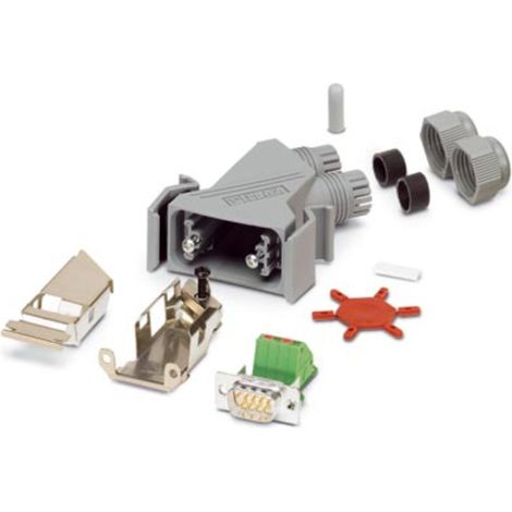 Phoenix Contact VS-09-PROFIBUS-SP 1654345 D-SUB Stecker 180 ° Polzahl: 9 Zugfeder 1 St.